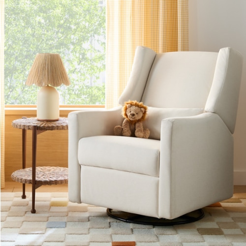 Babyletto Kiwi Power Recliner Glider Fund $800