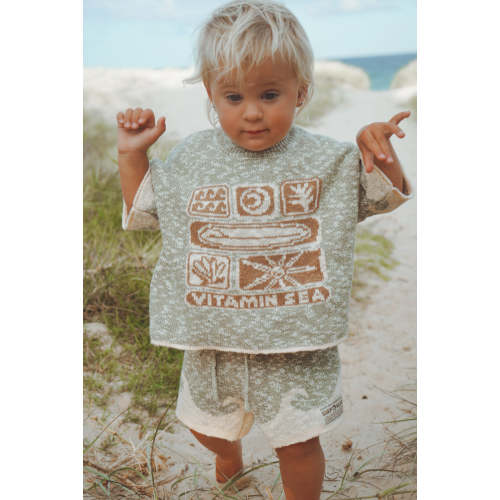 Vitamin sea speckled knit set - Sand n Salt - Groms