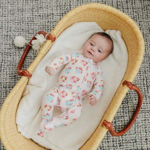 Convertible Zip-Up Footie - Elmo Heart Candies