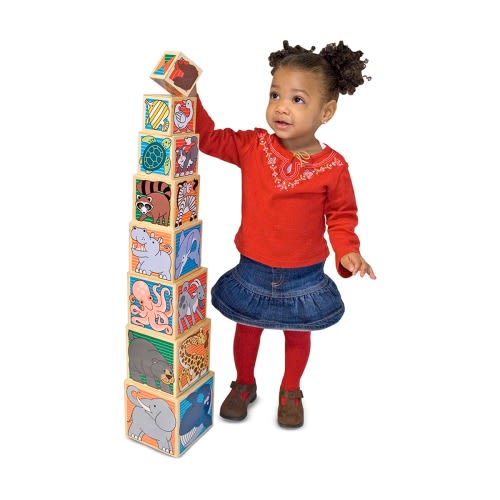Wooden Animal Nesting Blocks 