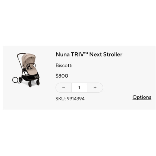 Nuna TRIV™ Next Stroller – Compact & Versatile | Pottery Barn Kids