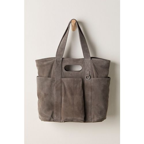 Suede Caravan Tote