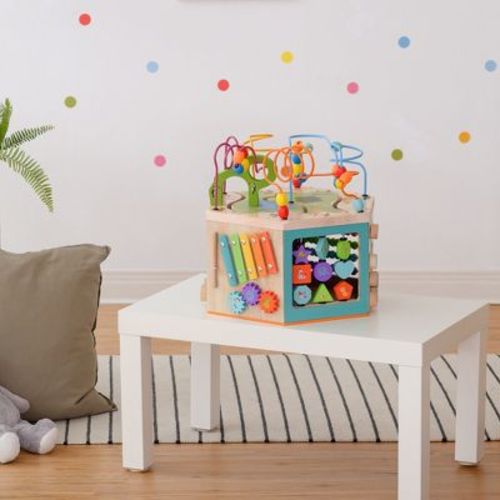 Teamson Kids Preschool Play Lab 7-in-1 Large Activity Station, Multi