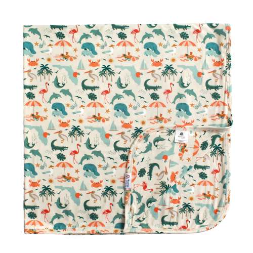 Explore Florida Luxury Bamboo Blanket