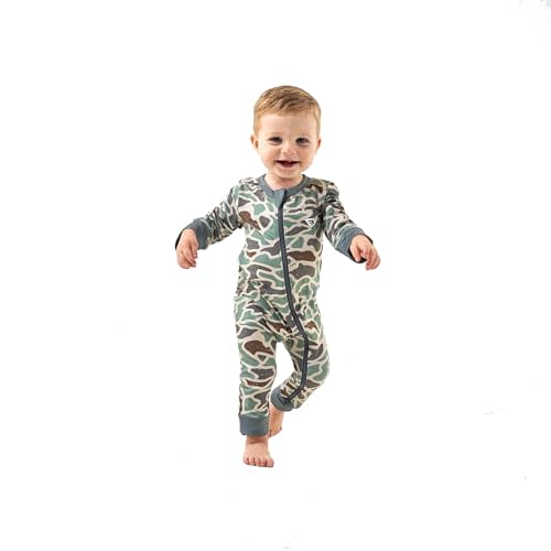 Burlebo Baby Zip Up – Soft Performance Fabric with Fold-Over Cuffs