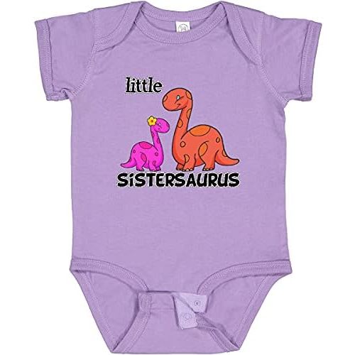 inktastic Little Sistersaurus Baby Bodysuit