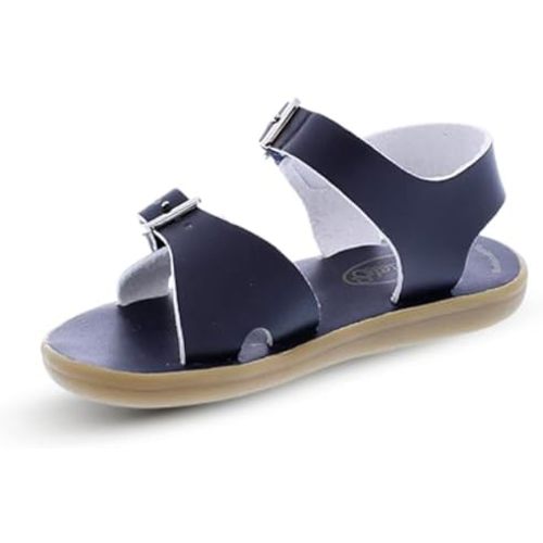 FOOTMATES Tide and Eco-Tide Waterproof Sandals for Boys and Girls with Slip-Resistant, Non-Marking Outsoles and Strap Closure