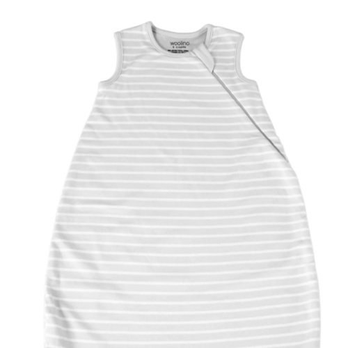 4 Season® Classic Baby Sleeping Bag, Merino Wool & Organic Cotton, Birch Gray