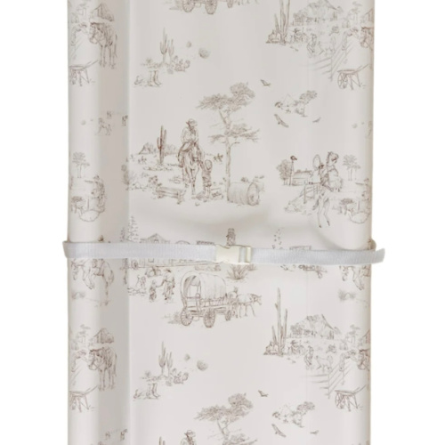 Western Toile Wipeable Contour Change Pad
