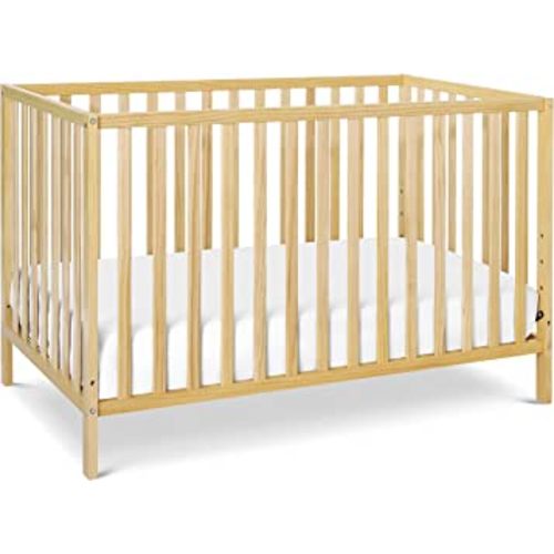 Davinci Union 4-in-1 Convertible Crib - GREENGUARD Gold Certified - Convertible Baby Crib to Toddler Bed, Daybed, Full-Size Bed - Wooden Baby Bed w/Four Adjustable Heights - Natural