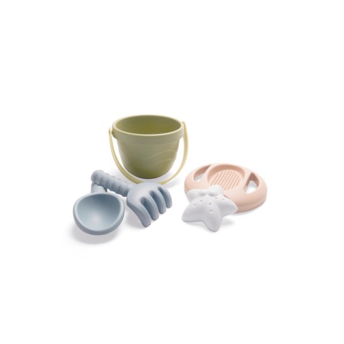 Tiny BIO Beach Bucket Playset, 5 Pieces