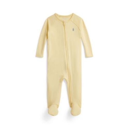 Baby Boys' Interlock Footed Coverall