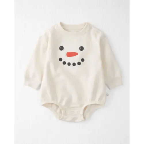 Baby Snowman Bubble Made with Organic Cotton - Little Planet | Carter's