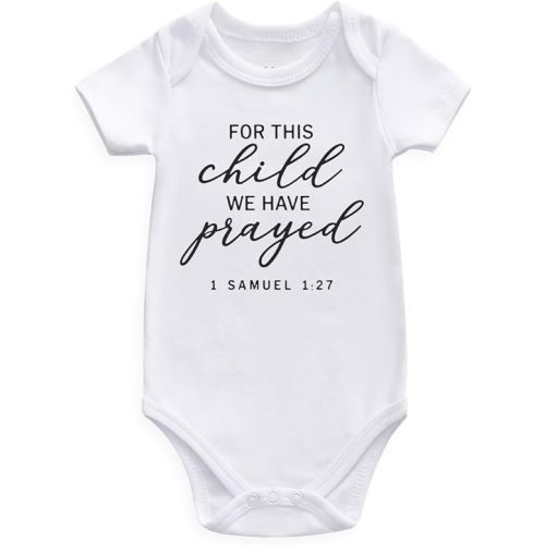for this child we have prayed Baby Bodysuit