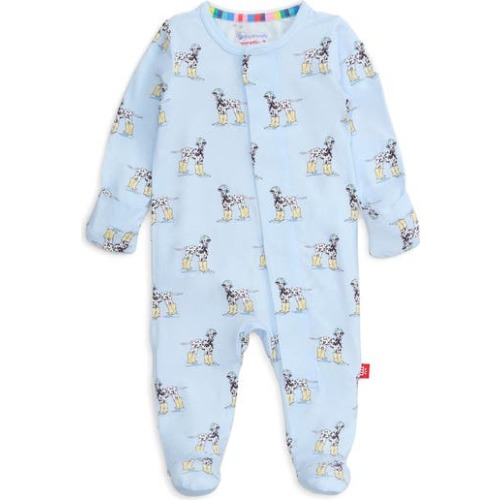Spots and Splashes Magnetic Closure Footie, 6-9M