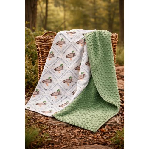 Mallard Minky Blanket