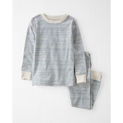 Toddler Organic Cotton Pajamas Set in Stripes - Little Planet | Carter's
