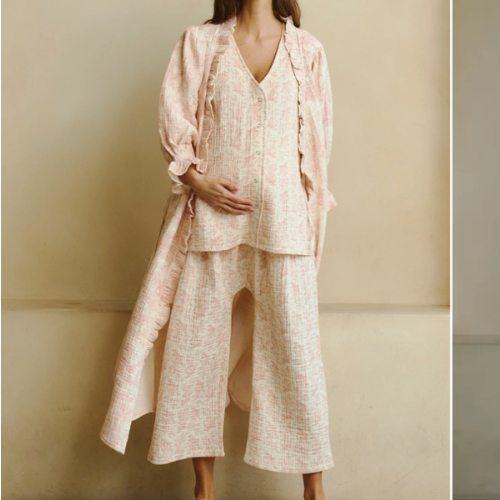 MUSLIN GAUZE ROBE