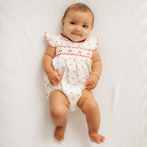 Cherry Grove Smocked Bubble