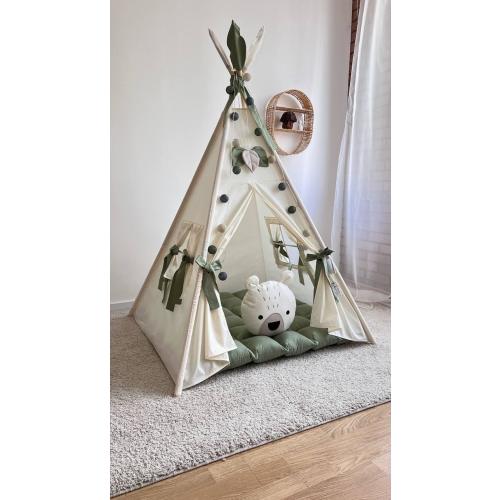 Teepees For Kids, Play Tent, Children Playhouse, Woodland Nursery Decor, Tipi For Playroom, Personalized gift, Pretend Play,Childrens Teepee