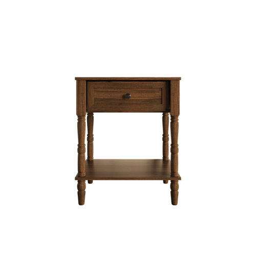Winston Porter Rumford 1 Drawer Nightstand & Reviews | Wayfair