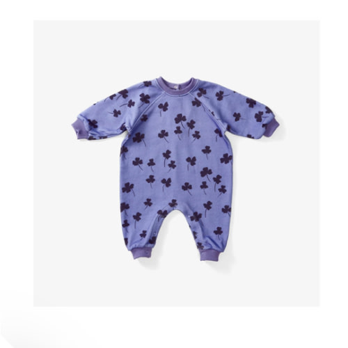 Lewis Babies' Clover Coverall - 100% Organic Cotton – Fluff Alpaca