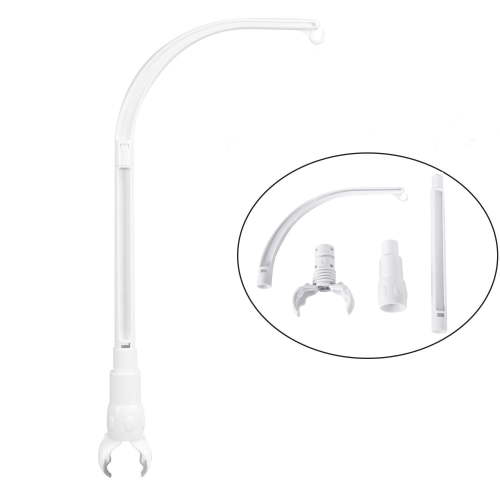 TEAMD DIY 23 inch Baby Crib Mobile Bed Bell Holder Arm, The Claw Part can be Adjusted Width