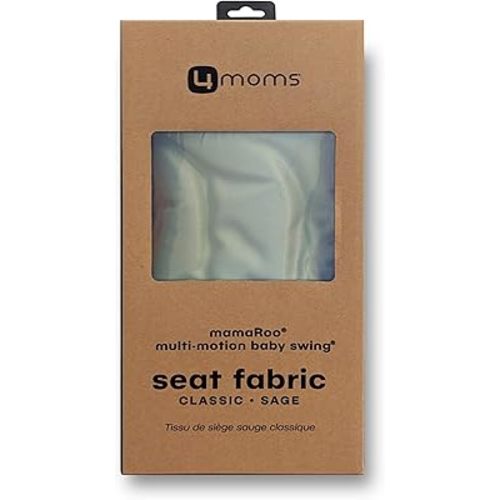 4moms Extra Seat Fabric, MamaRoo Baby Swing, Compatible with Model 1046, Model 1046, Grey Classic
