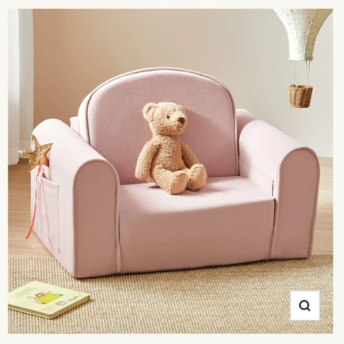 Tiny Land® GentleSnug Kid Chair - Pink