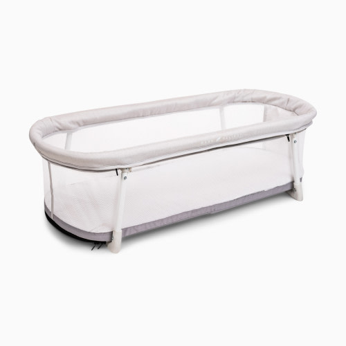 Baby Delight Snuggle Nest Portable Bassinet - Driftwood Grey