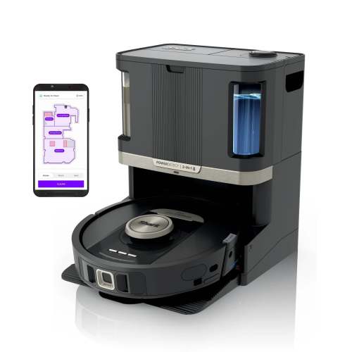 Power Detect 2-In-1 Robot Vacuum And Mop With NeverTouch Pro Base - RV2820ZE