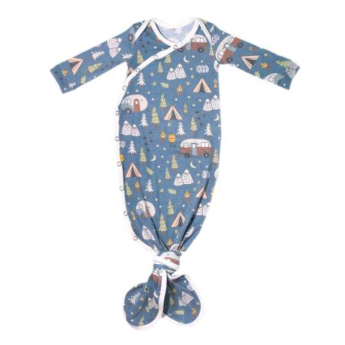 Newborn Knotted Gown - Bridger