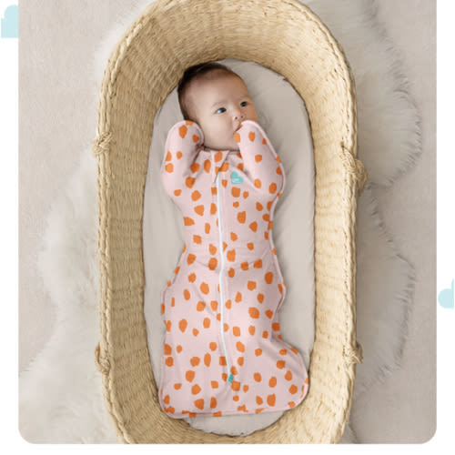 Swaddle Up™ 1.0 TOG Cotton Light Pink Jumbo Animal