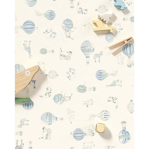 Balloon Race Crib Sheet Set
