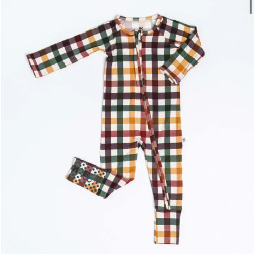 Checkered & Charmed Convertible Romper