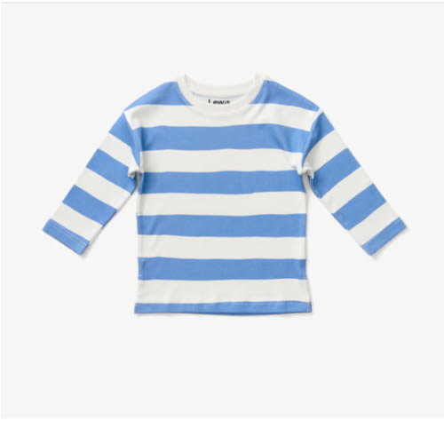 Long Sleeve T Shirt - Stripe | Lake