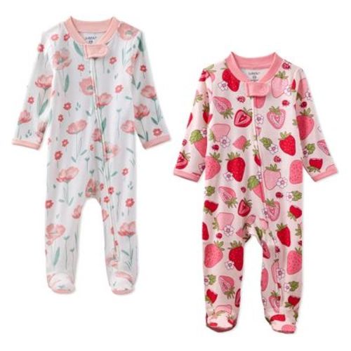Butterblu SCOUT 2-Pack Sleep & Play Floral Fields & Berry Best 3-6M