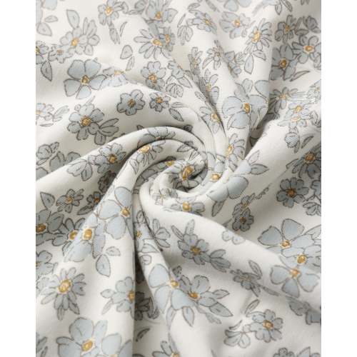 Bamboo Swaddle Blue Floral