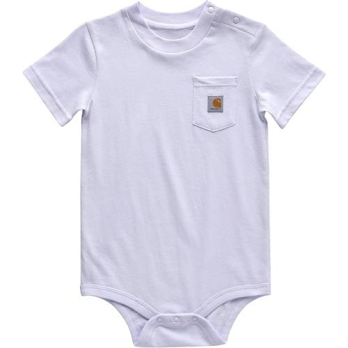 Carhartt Unisex Baby, Short-sleeve Bodysuit Pocket T-shirt
