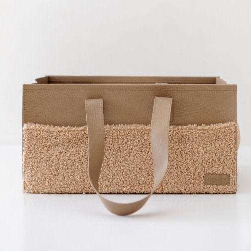 Henlee Nappy Storage Caddy Tan