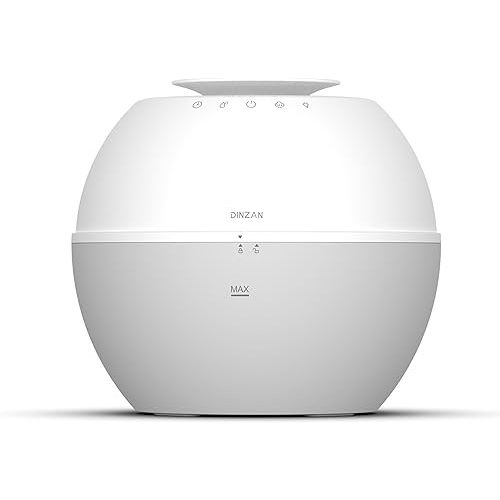 Dual-Function Humidifier & Dehumidifier 152oz Water Tank Steam distillation humidification for Bedroom With Drain Hose Humidifer RV Bathroom Auto Adjustment Timer Setting 7 Color LED Lights