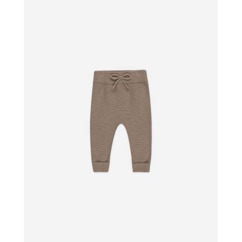 Knit Pant || Heathered Mocha – Quincy Mae