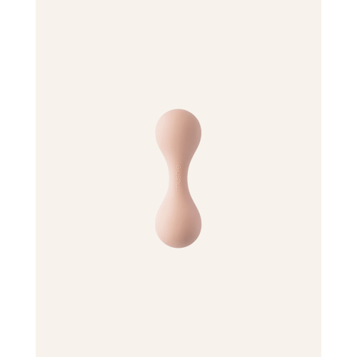 SILICONE BABY RATTLE TOY o/s / blush
