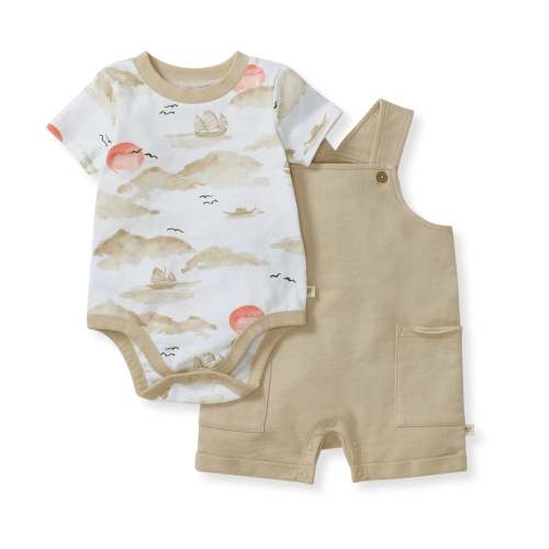 Fishing Boats Baby Boy Bodysuit & Romper Set – Burt's Bees Baby