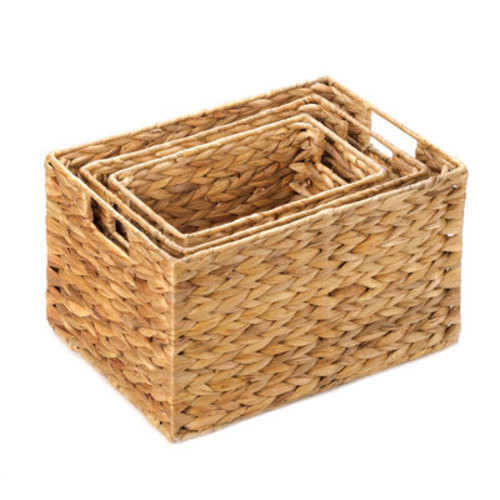 Bay Isle Home™ 3 Piece Wicker Basket Set & Reviews | Wayfair