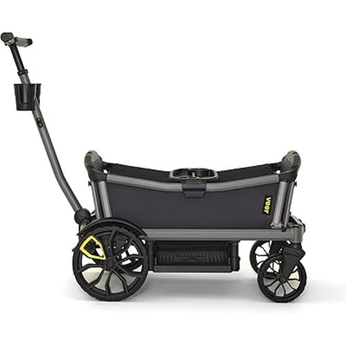 Veer Cruiser City XL | Premium Urban Wagon Stroller for Babies, Toddlers, and Kids | Traditional Stroller Push Steering | JPMA Certified | Lightweight and Collapsible | 4 Seater