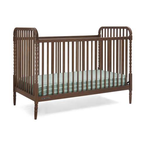 Serena 4-in-1 Convertible Crib - Teak Brown