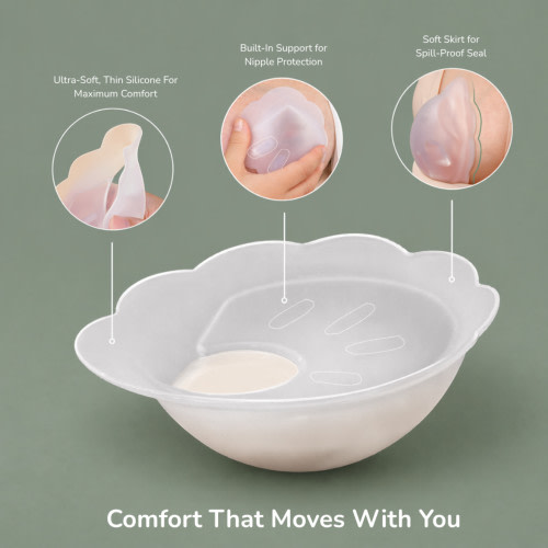 Petal Soft Silicone Milk Collectors