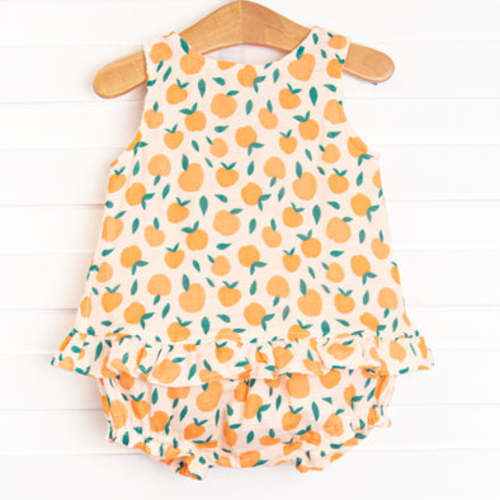 Perfectly Peachy Muslin Diaper Set, Orange – Stitchy Fish