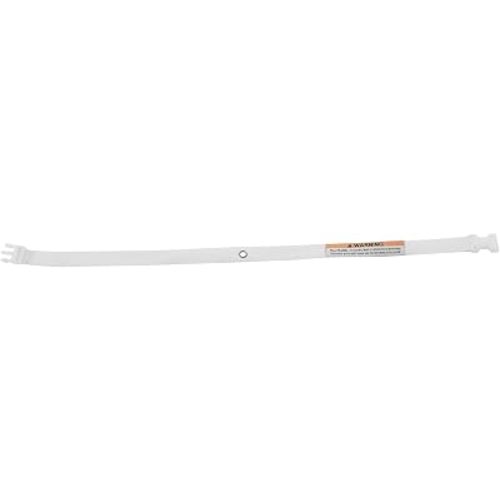AFG Baby Furniture Elastic Safety Strap for Changing Pad in White